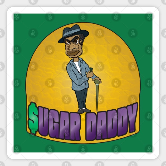 Sugar Daddy Magnet by Big Bee Artistry